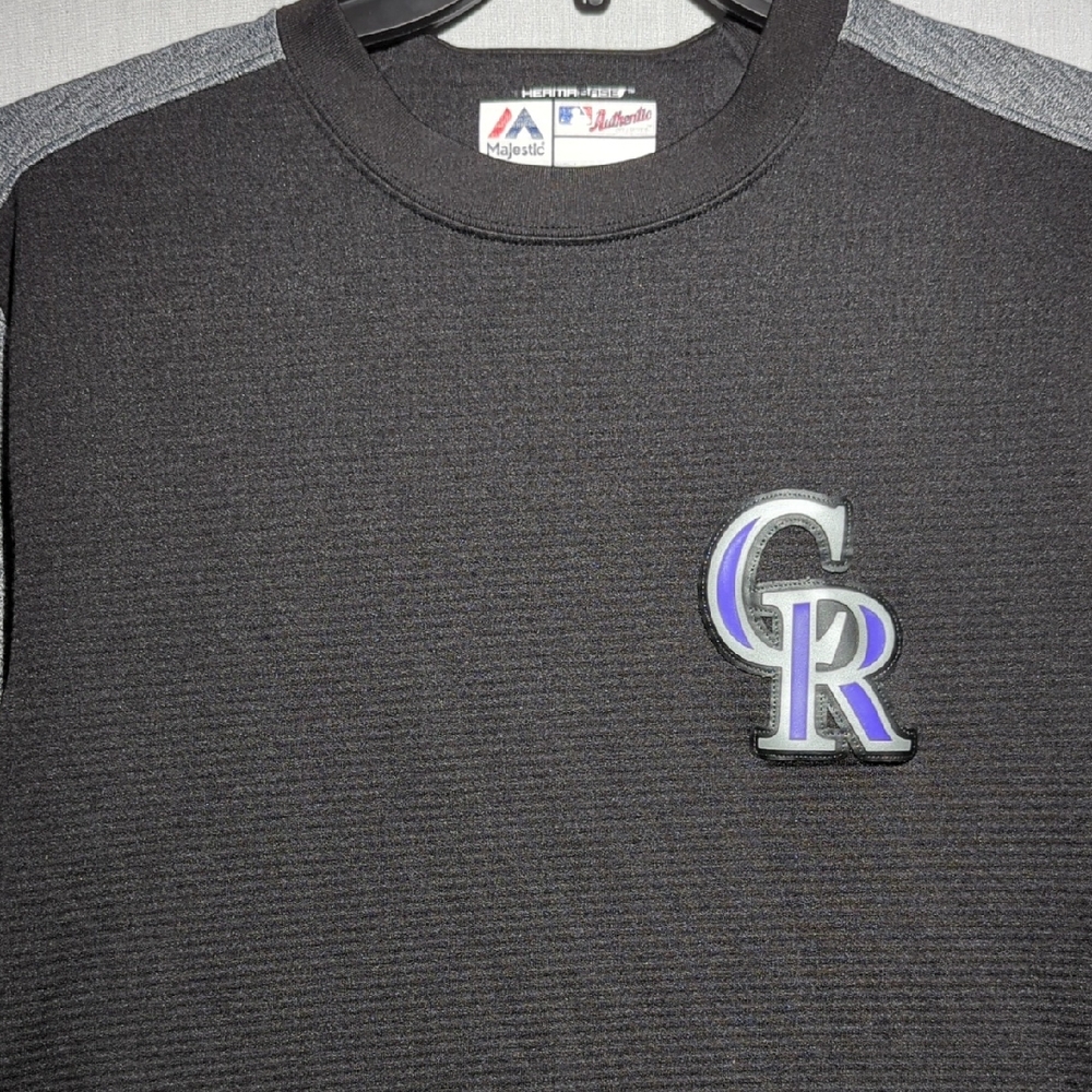 Majestic Therma Base Colorado Rockies Thermal Base Layer Mens‎ Size Medium